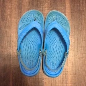 Flip flop sandals for kids from crocs